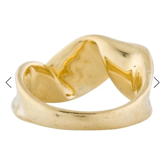 Ippolita 18k Gold Twisted Ribbon Ring - Picture 3 of 4